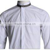 BSCI/SA8000 Executive Solid Men Fashion Shirt Stand Collar Color Men Shirt thumbnail-6