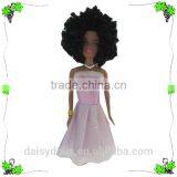 Top Quality Fashion Curly Hair Black Dolls thumbnail-2