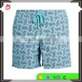 High Quality Mens Swim Shorts Floral Print Throughout Beach Men's Shorts thumbnail-1