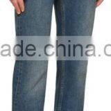 Men Wholesale Cheap Jeans Custom Fashion Blue Straight Ripped Denim Man Jean thumbnail-2