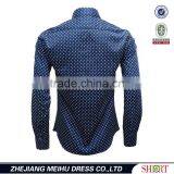 Men Printed Casual Long Sleeve Shirt Fancy Mens Clothing Shirts thumbnail-2