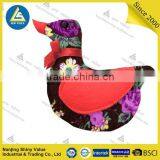 Decorative Black&white Duck Shape Pin Cushions With Yellow Wings for Sewing Work thumbnail-2