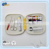 D&D Needlework Materials Yellow Fabric Zipper Pouch Sewing Kit Set With Sewing Accessories Promotional Gift thumbnail-1