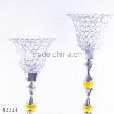 Hot Sale Wedding Favor Antique Crystal Candle Holder for Table Centerpiece Wholesale Like thumbnail-2