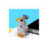 Diy 3d Beaded Penguin 4mm Crystal Bicone Beads Animal Charm thumbnail-2