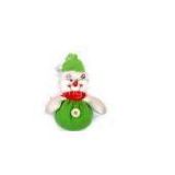 Red and white fancy, magic and novel design christmas gift smiling snowman toys