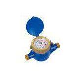 DN15mm Brass Residential Water Meters , Vane Wheel Rotary Water Meter thumbnail-1