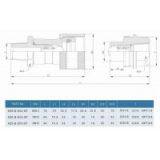 KZE-B Carbon Steel High Pressure Interchange Hydraulic Hose Fittings thumbnail-3