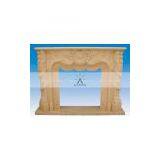 Pink Marble Fireplace SF-032 thumbnail-1