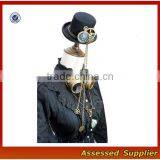 XJ01151 Custom Wool Felt Hat Fashion Steampunk Wool Felt Top Hat thumbnail-1