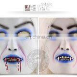 Halloween Latex Ghost Mask With White Wigs thumbnail-3