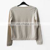 2016 Women's Top With Long Sleeve Round Collar Pullover thumbnail-4