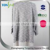 Plus Size Cut and Sew Top With Chiffon for Woman thumbnail-3