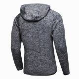 Wholesale Mens Best Zip up Hoodies Outerwear Jackets for Men With Reflective Tape Pocket at Left Sleeve thumbnail-2