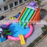 Commercial Inflatable Water Park 2 in 1 Big Party Used Swimming Pool Slide thumbnail-5