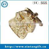 Latest Style 2017 Popular Custom Metal Plated Cufflink Decoration thumbnail-1