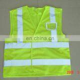 Reflective Safety Vest Roadway Hi-vis Reflective Green Color Clothing Workwear Uniform thumbnail-4