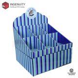 Retail cardboard countertop display box for wallet CDU-TRAY-023,Acrylic Display Box Hanging,Custom Paper Countertop Display Unit