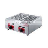 economical small size 1plate 28pcs output electric takoyaki machine