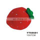 Indestructible Durable Pet Plush Dog Toy Fruit thumbnail-3