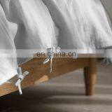 Reversible Removable Quilt Bed Full Queen Cotton Linen Blended Duvet Cover Set thumbnail-5