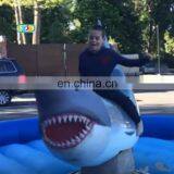 Commercial Cheap Price Inflatable Mechanical Shark Rodeo Simulator for Sale thumbnail-4