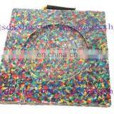 Highly Visible UV Protected Crane Leg Rubber / Mobile Crane Outrigger Pads