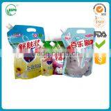 Custom Printed Plastic Cap Liquid/detergent Doypack Compound Bag Stand up Spout Pouch thumbnail-4
