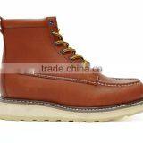 Goodyear Welt Moc Toe American Fashion Genuine Leather Casual Boots thumbnail-4