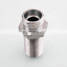 Hydraulic Carbon Steel Fittings China Copper Pipe Straight Fittings Wholesale OEM ODM thumbnail-3