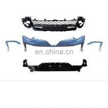 Modified parts front bumper with grille body kits for RE NAULT CLIO upgrade to RS 2018-