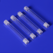 Quartz Tube With Thread Mouth At Both Ends Screw Stread Quartz Glass Tube thumbnail-3