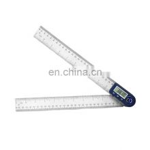 12'' 0-300 mm Stainless Steel digital angle finder Digital Angle Ruler 2-in-1 electronic protractor