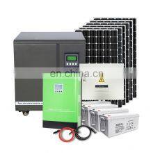 Type 5kw 5000w Complete Home Use on Grid-tie off Grid Solar Power System Kit on Grid With Batteries thumbnail-2