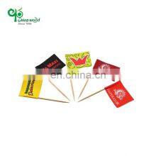 YADA Party Supplier Fruit Cake Pick Cocktail Various Flag Skewer Bar Garnish Picks Toothpick