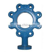 Customized Industrial Plane Pn16 Dn50-250 Ductile Cast Iron Wafer Flange Butterfly Valve thumbnail-2