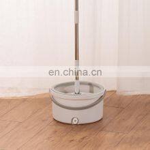 Mop and Bucket Set Microfiber Mop With Bucket Floor Cleaning System Flat Floor Mop for Hardwood Tile Laminate Marble thumbnail-4