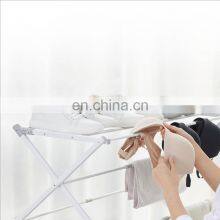 Manufacturer Supply Stainless Steel Folding Drying Rack Household Drying Articles Multifunctional Three-layer Drying Rack thumbnail-4