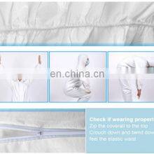 Wholesale Disposable Hazmat Suit Sms Ppe Set Disposable Suit Isolation Gown Coveralls thumbnail-3