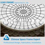 Steel Space Frame Dome Atrium Roof With Display Good thumbnail-2