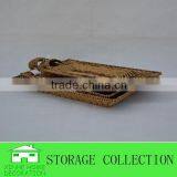 Set of 4 Rectangular Wholesale Paper Rope Woven Egg Tray thumbnail-2