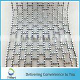 New Design Plastic Mesh Tube Rolls Home Decor Poly Mesh Hot Plastic Rhinestone Net Mesh for Jeans Wrap Crafting Bridal