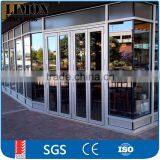 Thermal Break Aluminum Folding Bathtub Shower Glass Door thumbnail-1