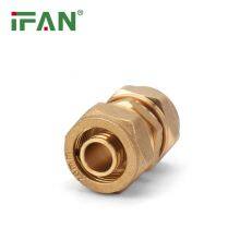 IFAN Manufacturer OEM PEX Brass Compression Fittings Socket thumbnail-2