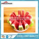 Green Stainless Steel Watermelon Cutter Fruit Divider Melon Slicer thumbnail-5
