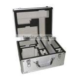 Smooth Brushed Aluminum Precision Instrument Case With Foam Padded thumbnail-1