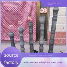 Concrete Balcony Vase-shaped Column Railing, Precast Cement Roman Column Handrail, Vase-shaped Column Fence for Villas and Self-built Houses thumbnail-4