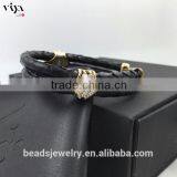 2016 Fashion Design For Men Sterling Silver 925 Plated Modern Design Python/ Stingray Bracelet For Watch Lover thumbnail-1