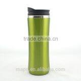 Double Wall Stainless Steel Auto Mug/travel Mugs With PP Lid thumbnail-1