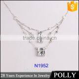 925 Sterling Silver Jewelry, Zircon Pendant Wholesale in PANYU thumbnail-3